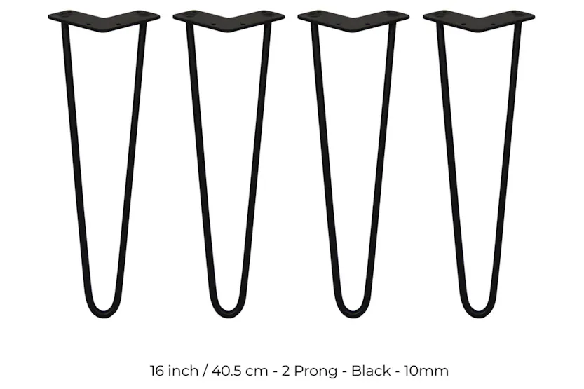 Monstershop Hairpin Legs 2 Prong | 10mm Monstershop Hairpin Legs 2 Prong | 10mm