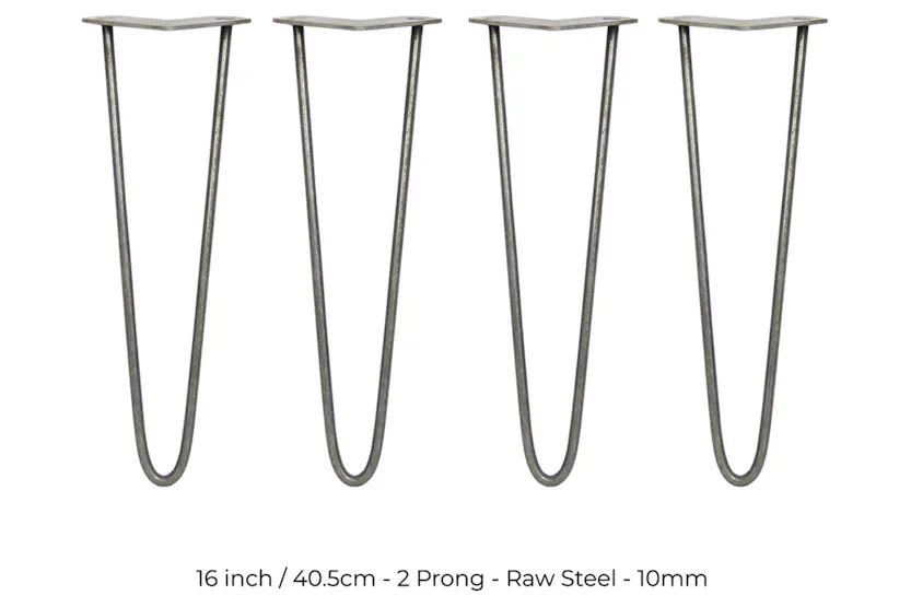 Monstershop Hairpin Legs - 2 Prong | 10mm Monstershop Hairpin Legs - 2 Prong | 10mm