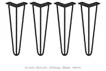 Monstershop Hairpin Legs 3 Prong | 10mm Monstershop Hairpin Legs 3 Prong | 10mm