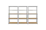 Monstershop 6 x Galwix Galvanised Racking Units | Silver Monstershop 6 x Galwix Galvanised Racking Units | Silver