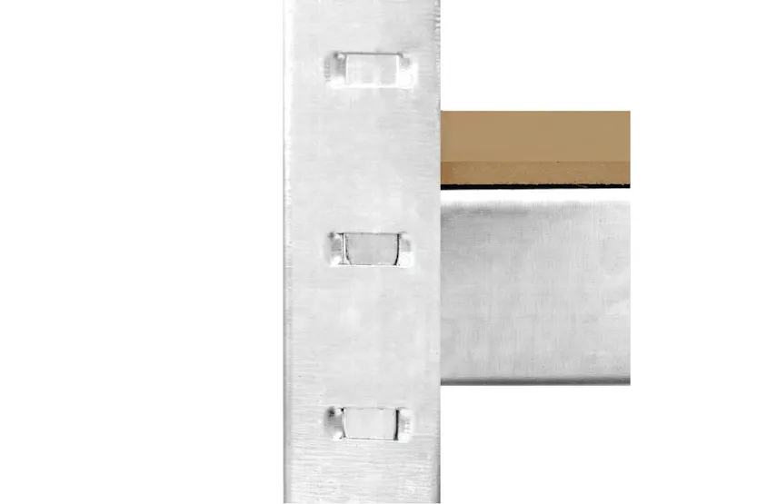 Monstershop 6 x Galwix Galvanised Racking Units | Silver Monstershop 6 x Galwix Galvanised Racking Units | Silver