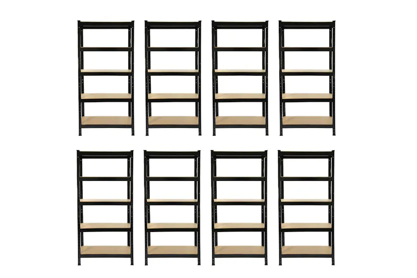 Monstershop 8 x T-Rax Racking Units | Black Monstershop 8 x T-Rax Racking Units | Black