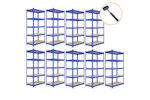 Monstershop 9 x T-Rax Racking Units | Blue Monstershop 9 x T-Rax Racking Units | Blue