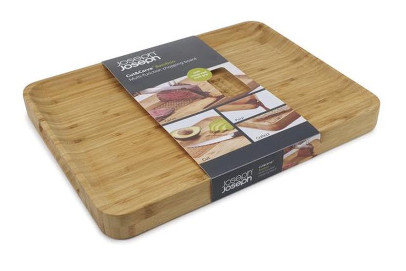 Joseph Joseph | Cut & Carve Bamboo Chopping Board Joseph Joseph | Cut & Carve Bamboo Chopping Board
