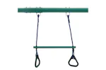Vidaxl Swing Set With Gymnastic Rings And 4 Seats Steel Vidaxl Swing Set With Gymnastic Rings And 4 Seats Steel