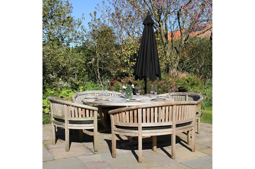 Monstershop Cantilever Parasol | Black Monstershop Cantilever Parasol | Black