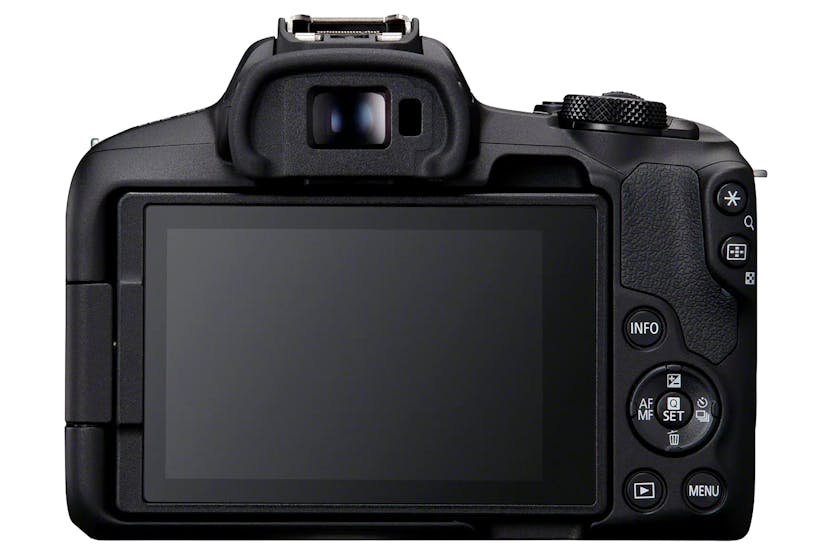 Canon EOS R50 RF-S 18-45mm & RF-S 55-210mm IS STM Lens Mirrorless Camera | Black Canon EOS R50 RF-S 18-45mm & RF-S 55-210mm IS STM Lens Mirrorless Camera | Black