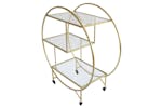 Monster Shop Drinks Trolley Bar Cart | Large | Gold Monster Shop Drinks Trolley Bar Cart | Large | Gold
