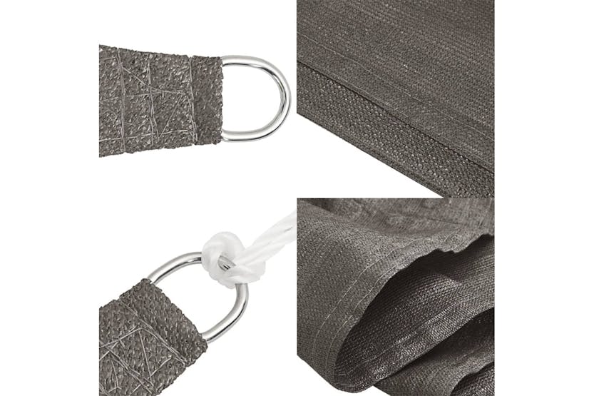 vidaXL 311056 Sunshade Sail 160 G/m² Anthracite 4x4 M Hdpe vidaXL 311056 Sunshade Sail 160 G/m² Anthracite 4x4 M Hdpe