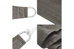 vidaXL 42278 Sunshade Sail Hdpe Rectangular 2x4 M Anthracite vidaXL 42278 Sunshade Sail Hdpe Rectangular 2x4 M Anthracite