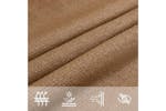 vidaXL 311406 Sunshade Sail 160 G/m² Taupe 3.5x4.5 M Hdpe vidaXL 311406 Sunshade Sail 160 G/m² Taupe 3.5x4.5 M Hdpe