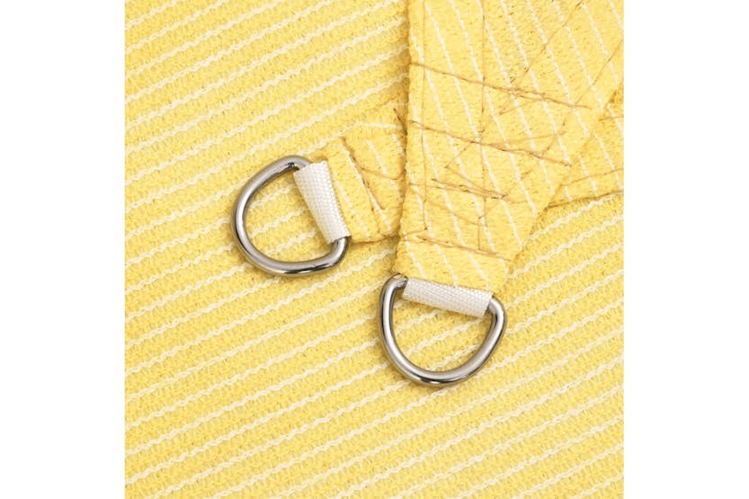 vidaXL 42285 Sunshade Sail Hdpe Triangular 3.6x3.6x3.6 M Beige vidaXL 42285 Sunshade Sail Hdpe Triangular 3.6x3.6x3.6 M Beige