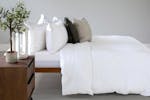The Linen Room | Pony Duvet Cover Set | White | King The Linen Room | Pony Duvet Cover Set | White | King
