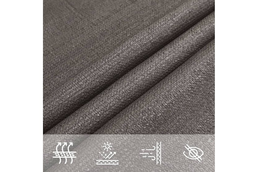 vidaXL 311086 Sunshade Sail 160 G/m² Anthracite 2.5x2.5x3.5 M Hdpe vidaXL 311086 Sunshade Sail 160 G/m² Anthracite 2.5x2.5x3.5 M Hdpe