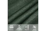 vidaXL 311482 Sunshade Sail 160 G/m² Dark Green 5x5x5 M Hdpe vidaXL 311482 Sunshade Sail 160 G/m² Dark Green 5x5x5 M Hdpe