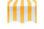 vidaXL 141016 Awning Top Sunshade Canvas Sunflower Yellow & White 3x2.5m vidaXL 141016 Awning Top Sunshade Canvas Sunflower Yellow & White 3x2.5m