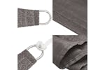 vidaXL 311095 Sunshade Sail 160 G/m² Anthracite 4.5x4.5x4.5 M Hdpe vidaXL 311095 Sunshade Sail 160 G/m² Anthracite 4.5x4.5x4.5 M Hdpe