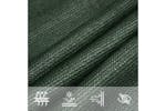 vidaXL 311486 Sunshade Sail 160 G/m² Dark Green 4x5x6.8 M Hdpe vidaXL 311486 Sunshade Sail 160 G/m² Dark Green 4x5x6.8 M Hdpe