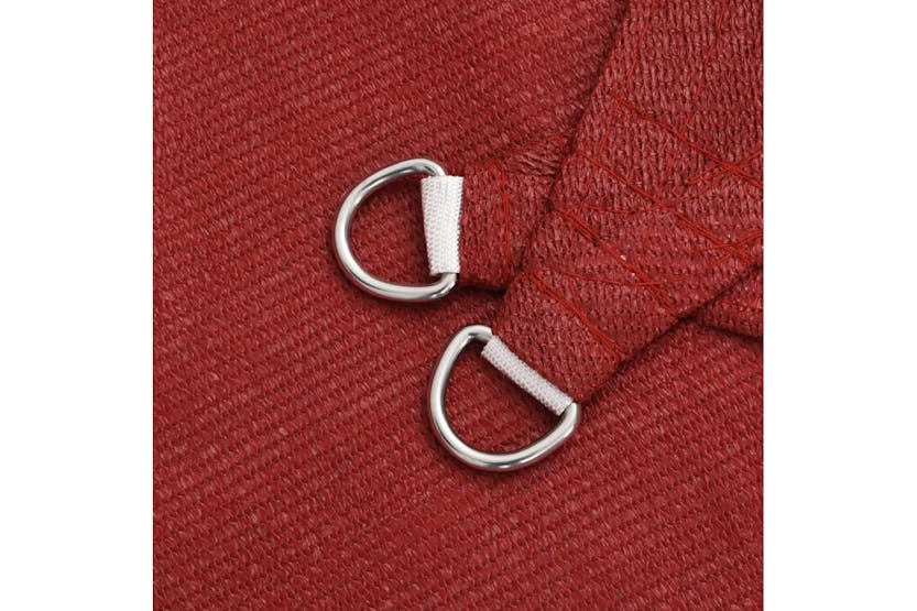 vidaXL 311644 Sunshade Sail 160 G/m² Red 4x4x5.8 M Hdpe vidaXL 311644 Sunshade Sail 160 G/m² Red 4x4x5.8 M Hdpe