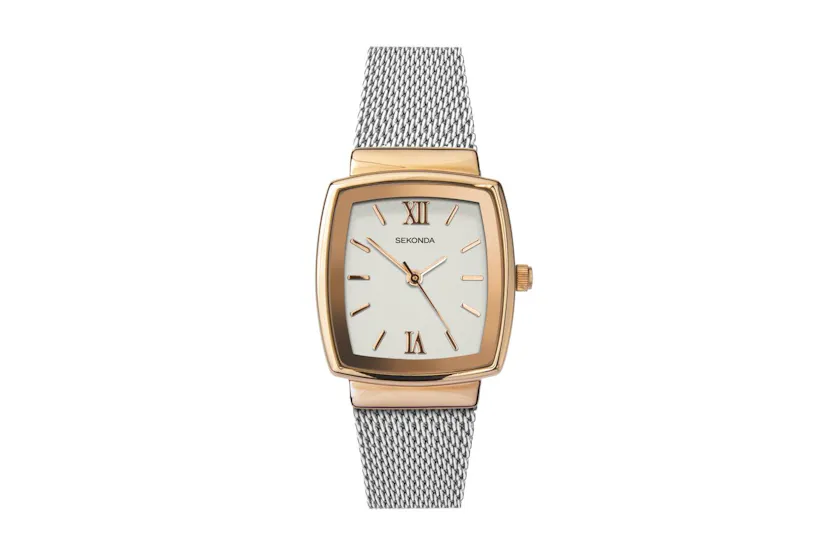 Sekonda Slb40074 Ladies Ionic Plated Gold Bracelet Watch With Champagne Stone Set Dial Sekonda Slb40074 Ladies Ionic Plated Gold Bracelet Watch With Champagne Stone Set Dial