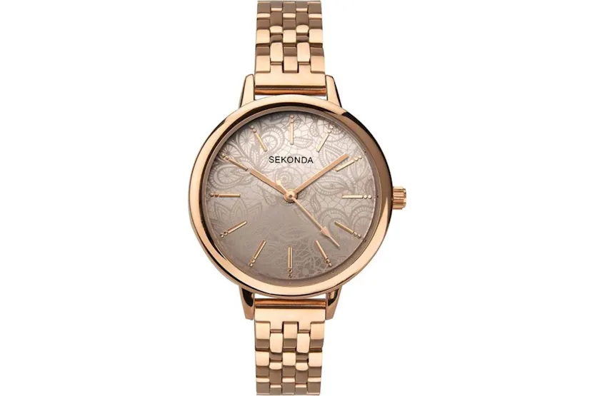 Sekonda Ladies Gold Bracelet Watch With Champagne Dial Slb40306 Sekonda Ladies Gold Bracelet Watch With Champagne Dial Slb40306