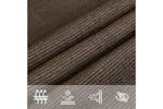 vidaXL 311768 Sunshade Sail 160 G/m² Brown 2.5x2.5 M Hdpe vidaXL 311768 Sunshade Sail 160 G/m² Brown 2.5x2.5 M Hdpe