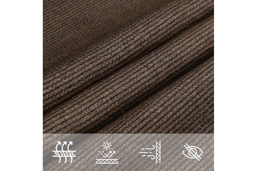 vidaXL 311780 Sunshade Sail 160 G/m² Brown 2x4.5 M Hdpe vidaXL 311780 Sunshade Sail 160 G/m² Brown 2x4.5 M Hdpe