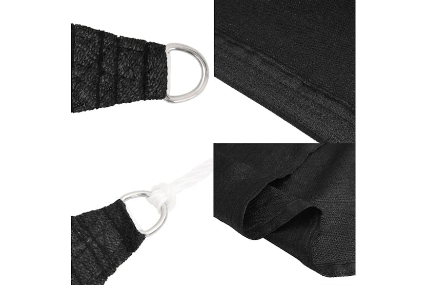 vidaXL 311736 Sunshade Sail 160 G/m² Black 3.5x4.5 M Hdpe vidaXL 311736 Sunshade Sail 160 G/m² Black 3.5x4.5 M Hdpe