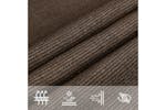 vidaXL 311792 Sunshade Sail 160 G/m² Brown 3.5x5 M Hdpe vidaXL 311792 Sunshade Sail 160 G/m² Brown 3.5x5 M Hdpe