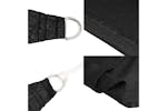 vidaXL 311717 Sunshade Sail 160 G/m² Black 4.5x4.5 M Hdpe vidaXL 311717 Sunshade Sail 160 G/m² Black 4.5x4.5 M Hdpe