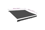 vidaXL 143712 Awning Top Sunshade Canvas Anthracite 500x300cm vidaXL 143712 Awning Top Sunshade Canvas Anthracite 500x300cm