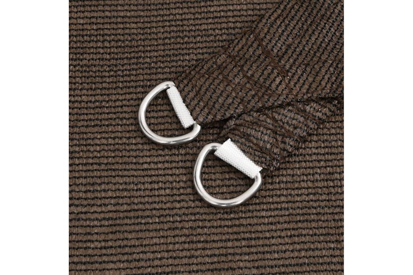 vidaXL 311813 Sunshade Sail 160 G/m² Brown 5x6x6 M Hdpe vidaXL 311813 Sunshade Sail 160 G/m² Brown 5x6x6 M Hdpe