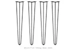 Monstershop Hairpin Legs 3 Prong | 10mm Monstershop Hairpin Legs 3 Prong | 10mm