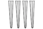Monstershop Hairpin Legs 3 Prong | 12mm | Black Monstershop Hairpin Legs 3 Prong | 12mm | Black