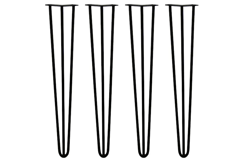 Monstershop Hairpin Legs 3 Prong | 12mm | Black Monstershop Hairpin Legs 3 Prong | 12mm | Black
