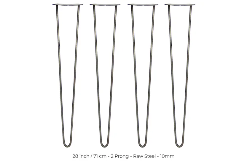 Monstershop Hairpin Legs 2 Prong | 10mm Monstershop Hairpin Legs 2 Prong | 10mm
