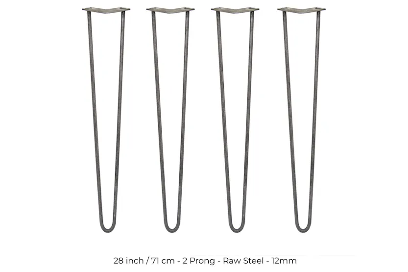 Monstershop Hairpin Legs 2 Prong | 12mm Monstershop Hairpin Legs 2 Prong | 12mm