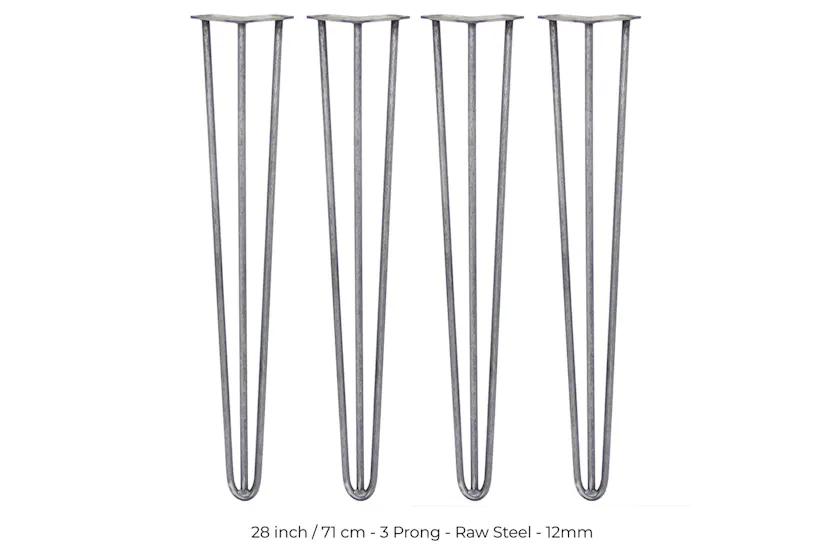 Monstershop Hairpin Legs 3 Prong | 12mm Monstershop Hairpin Legs 3 Prong | 12mm