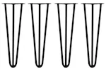 Monstershop Hairpin Legs 3 Prong | 12mm | Black Monstershop Hairpin Legs 3 Prong | 12mm | Black