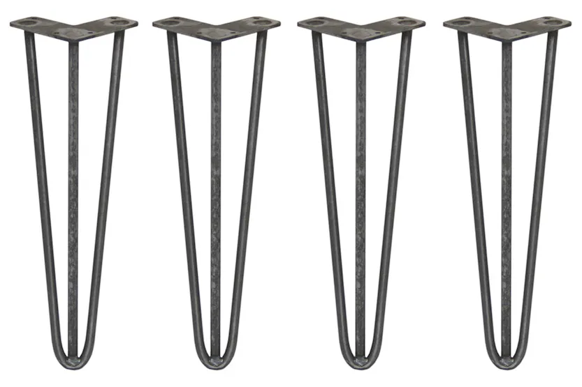 Monstershop Hairpin Legs 3 Prong | 12mm Monstershop Hairpin Legs 3 Prong | 12mm