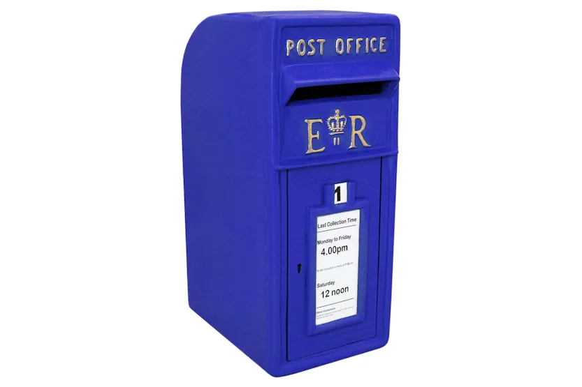 Monstershop Scottish Post Box | Blue Monstershop Scottish Post Box | Blue
