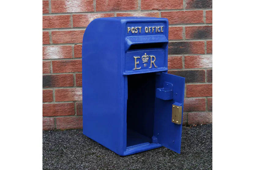 Monstershop Scottish Post Box | Blue Monstershop Scottish Post Box | Blue