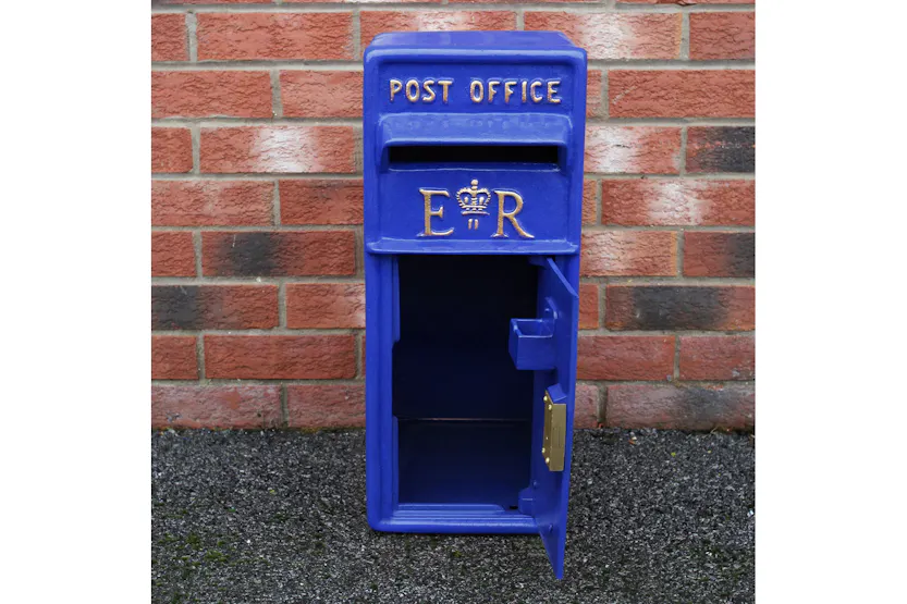 Monstershop Scottish Post Box | Blue Monstershop Scottish Post Box | Blue