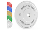 Body Revolution Olympic Bumper Plates Colour 5kg Pair Body Revolution Olympic Bumper Plates Colour 5kg Pair