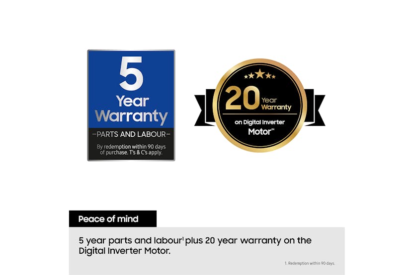 Samsung Series 6 AI ecobubble™ 11kg Washing Machine with AI Energy | WW11DG6B85LBU1 Samsung Series 6 AI ecobubble™ 11kg Washing Machine with AI Energy | WW11DG6B85LBU1