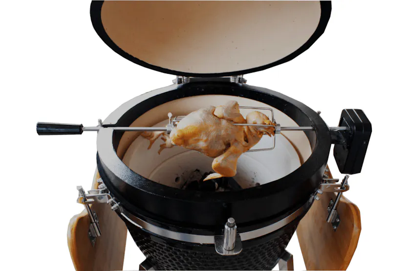 Monstershop Fresh Grills Kamado Rotisserie | 18" Kamado Maxi Monstershop Fresh Grills Kamado Rotisserie | 18" Kamado Maxi