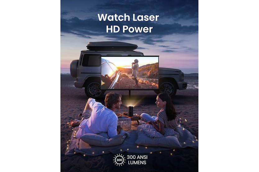 Nebula Capsule 3 Mini Portable Laser Projector | Black Nebula Capsule 3 Mini Portable Laser Projector | Black