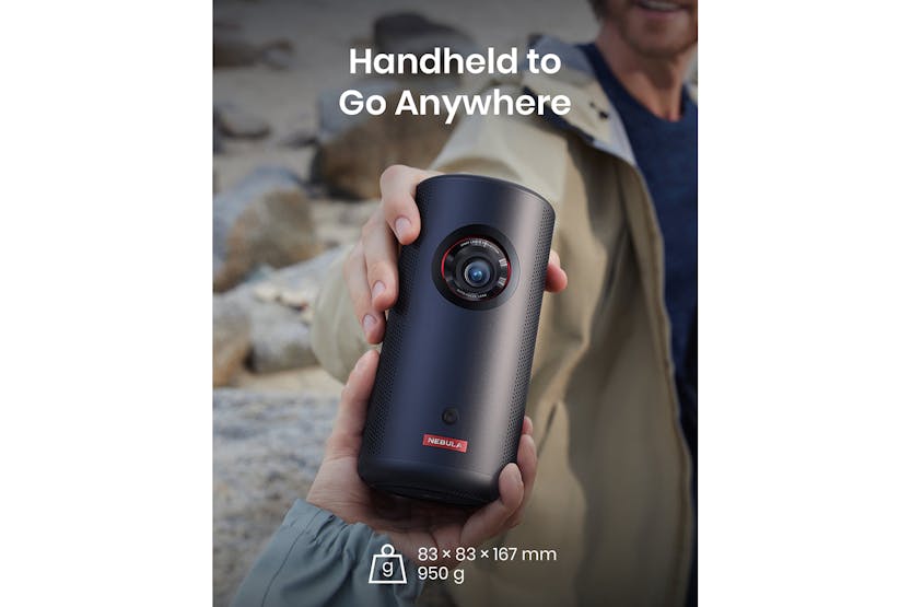 Nebula Capsule 3 Mini Portable Laser Projector | Black Nebula Capsule 3 Mini Portable Laser Projector | Black