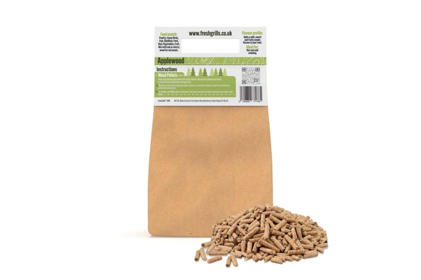 Monstershop Fresh Grills Wood Pellets | Applewood Flavour | 3kg Monstershop Fresh Grills Wood Pellets | Applewood Flavour | 3kg