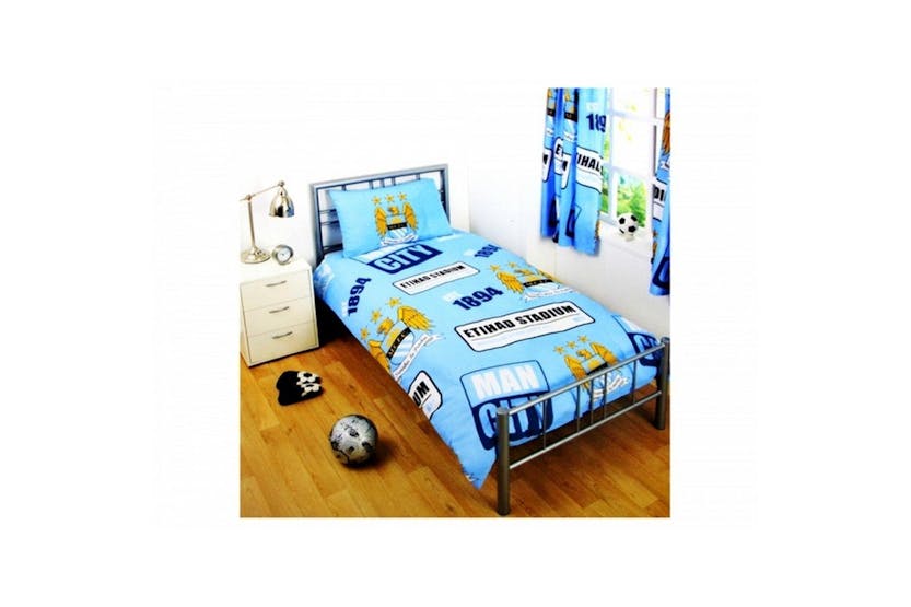 Manchester City Duvet Cover Set Manchester City Duvet Cover Set